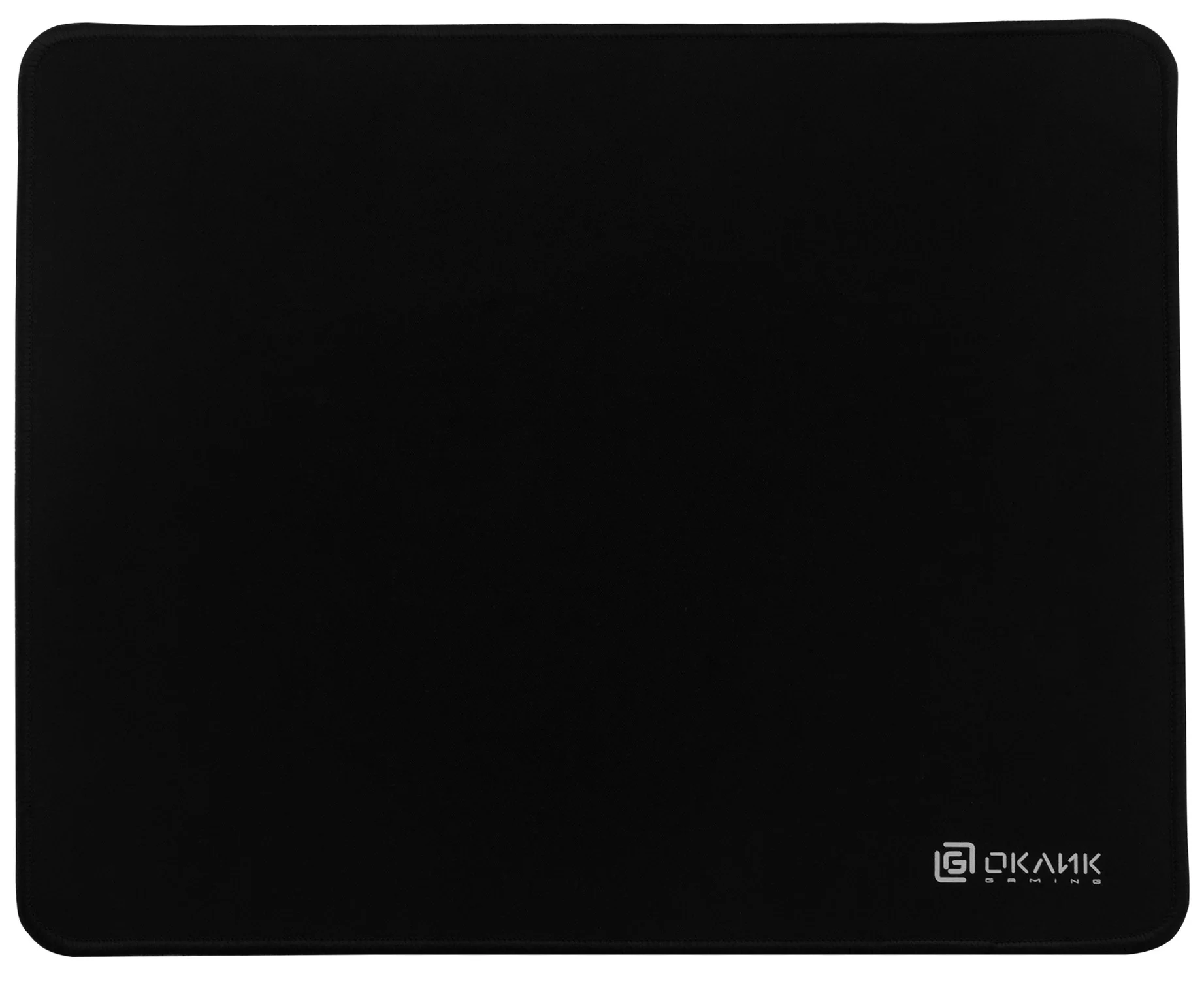 Коврик для мыши OKLICK OK-F0351, 350x280x3 мм, ткань/каучук, чёрный
