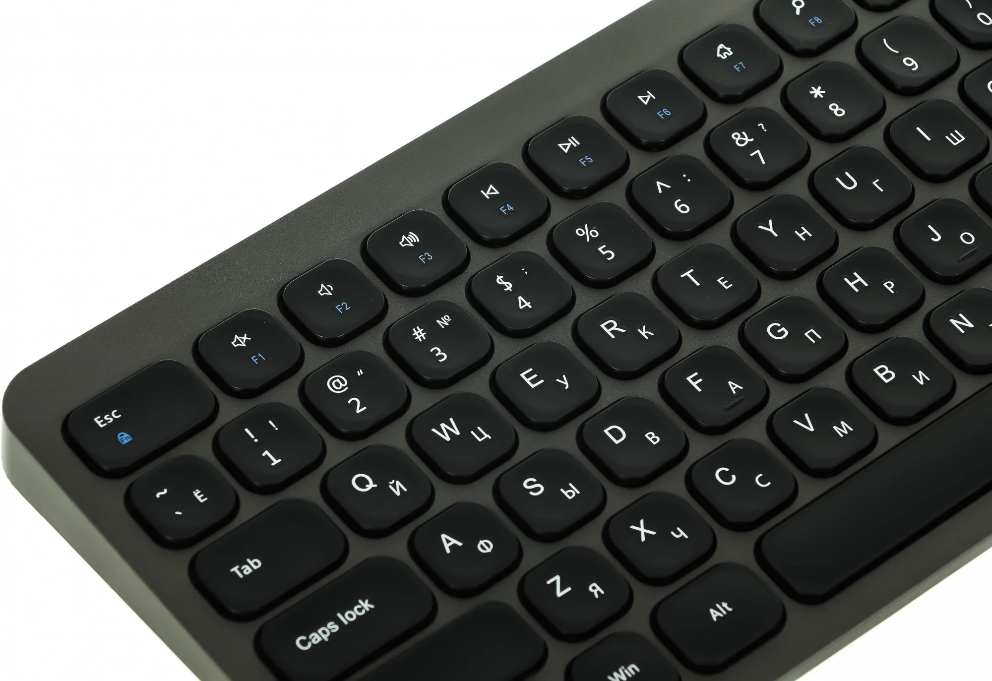Комплект клавиатура+мышь Oklick 1488402, беспроводной, USB, slim