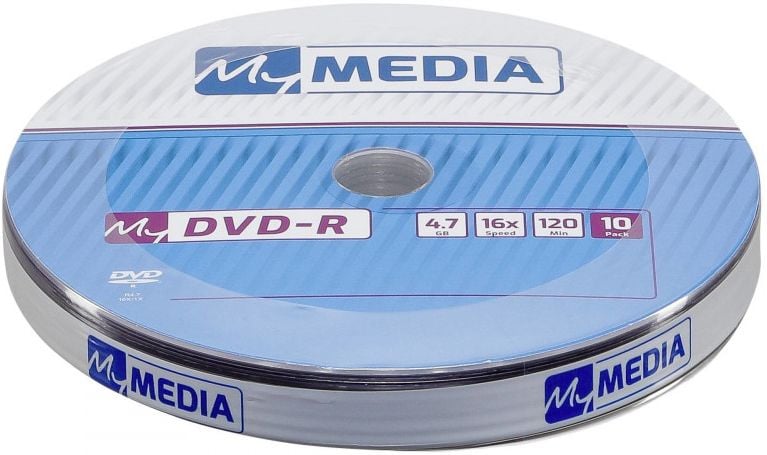 Диск DVD-R MyMedia 69205, 4.7 ГБ, 16x, 10 шт