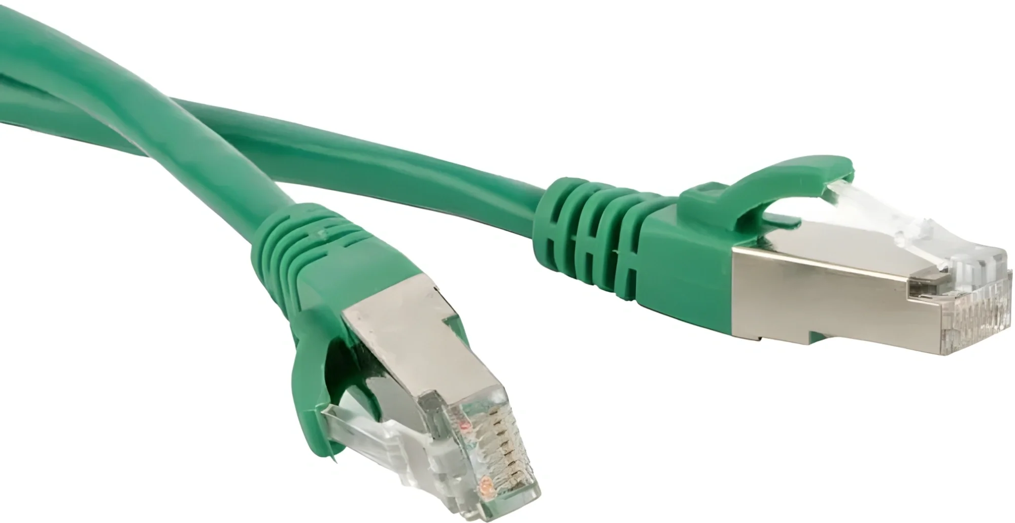 Патч-корд LANMASTER LAN-PC45/S5E-5.0-GN, Cat.5e, FTP, 5м, LSZH, зелёный