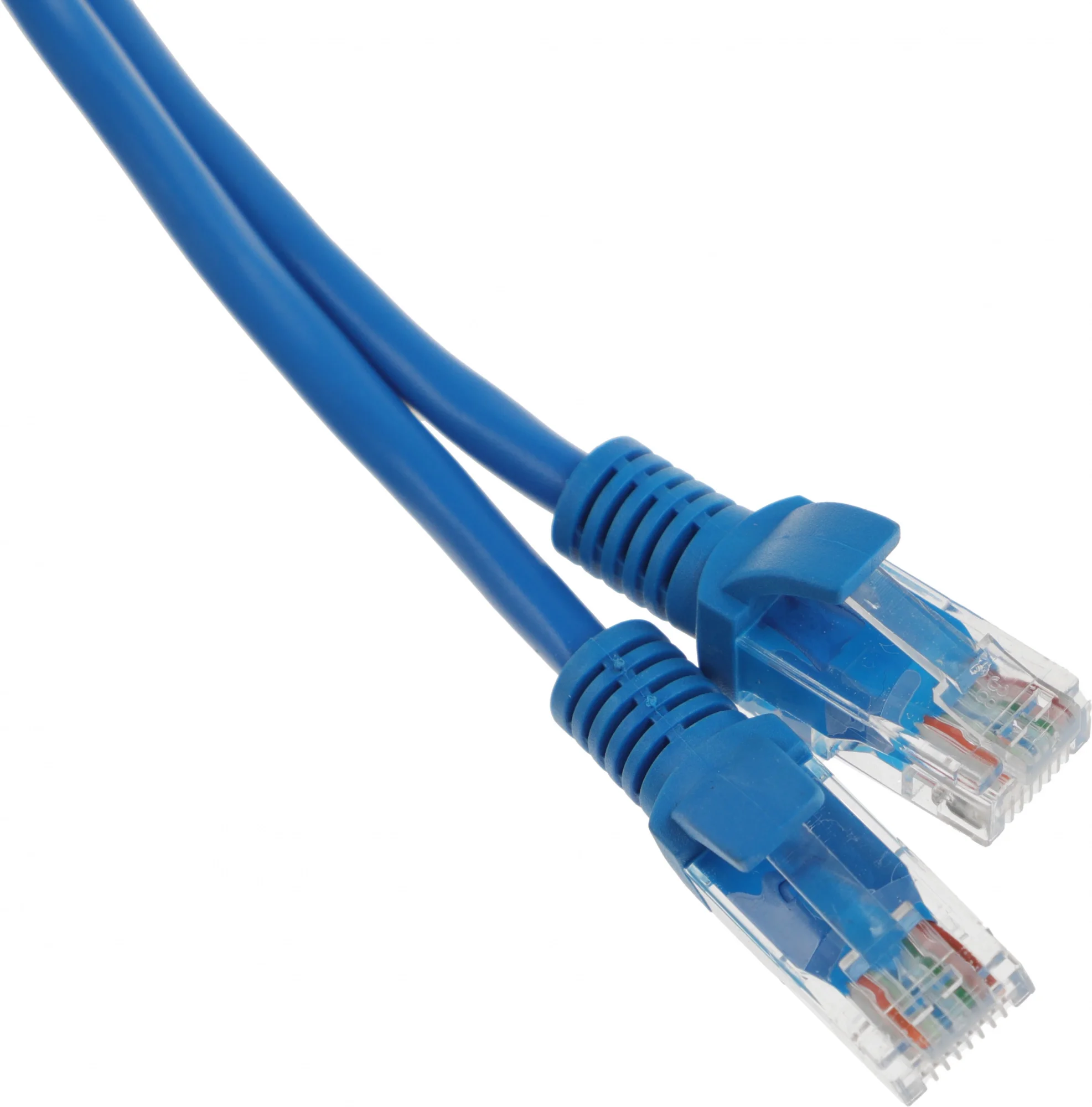 Патч-корд Cablexpert PP12-0.5M/B, UTP Cat.5e, 4 пары, 0.5 м, синий, RJ-45