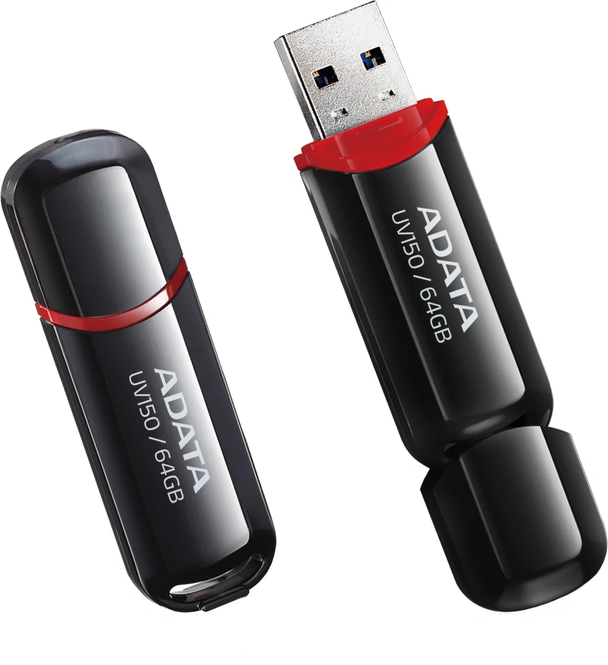 USB-накопитель A-DATA AUV150-64G-RBK, 64GB, USB 3.0