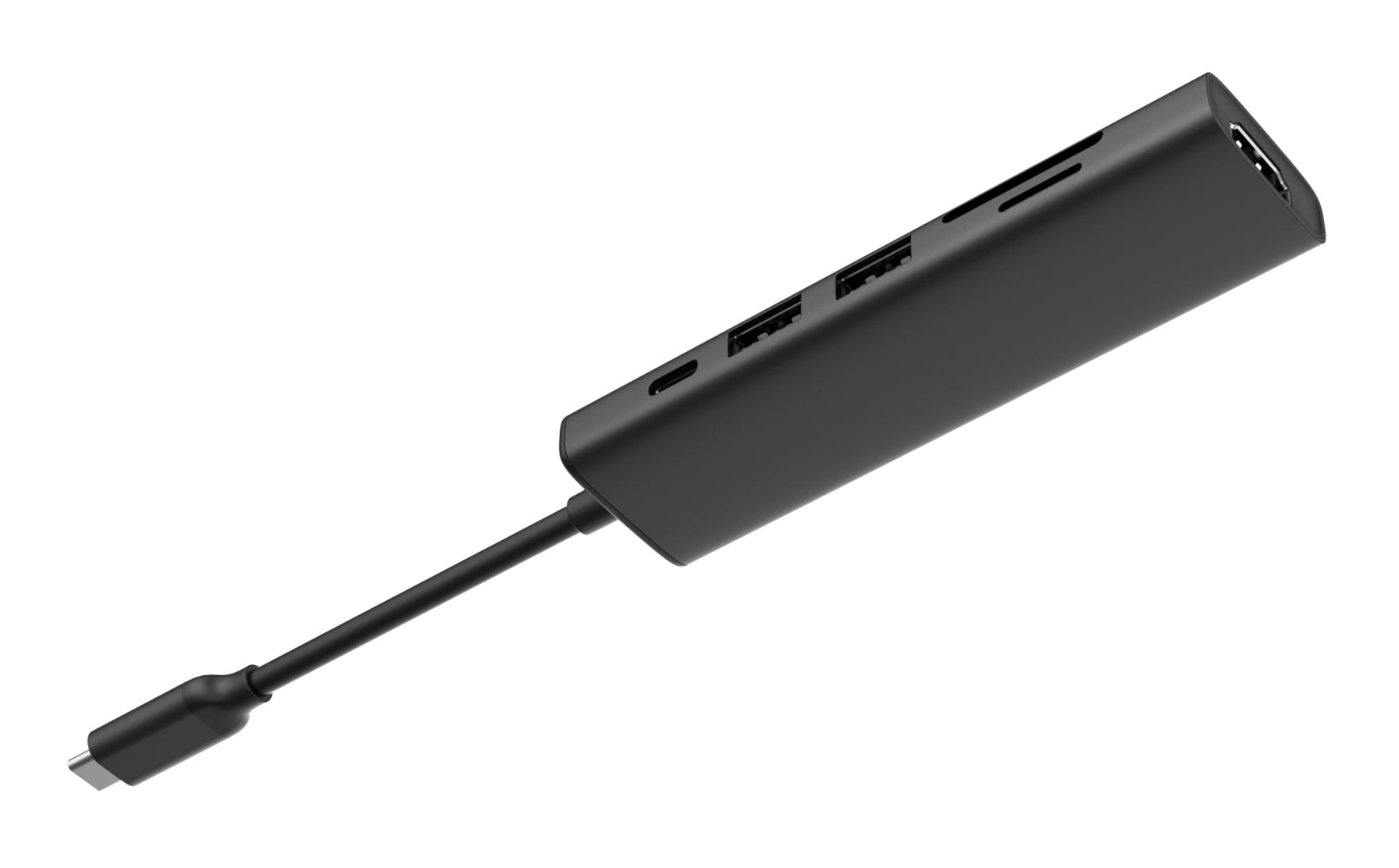 Хаб A4Tech DST-60C, USB-C, 2×USB, HDMI, SD, пассивный