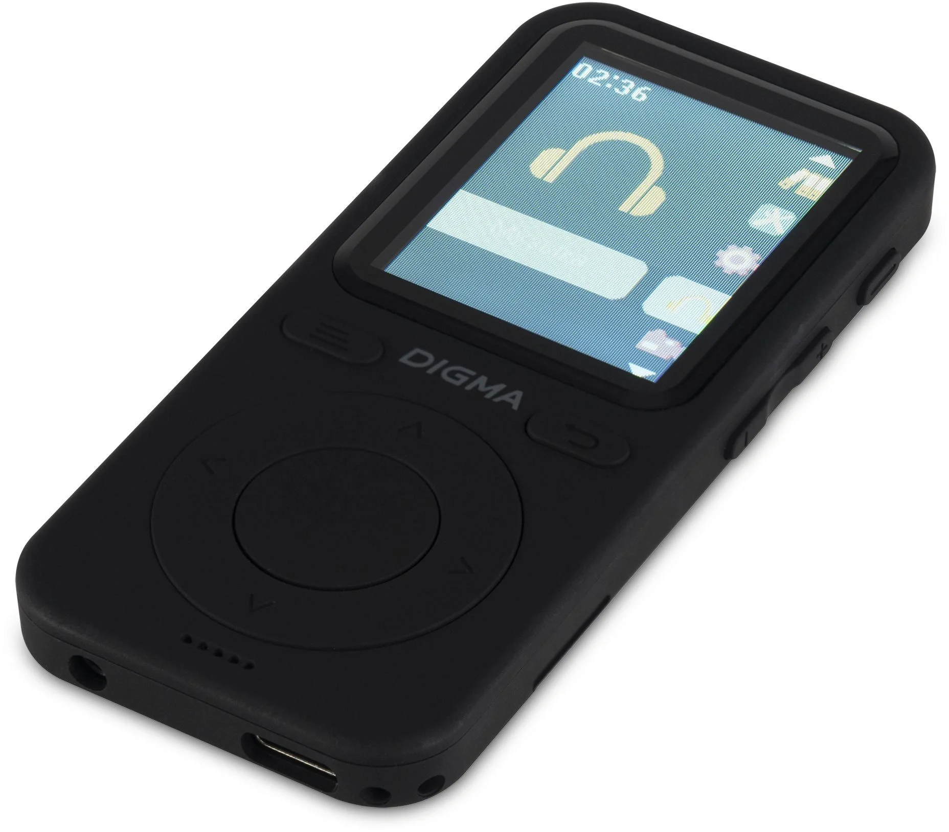 Плеер Digma B5B, Hi-Fi Flash, 8GB, 1.77", FM, черный