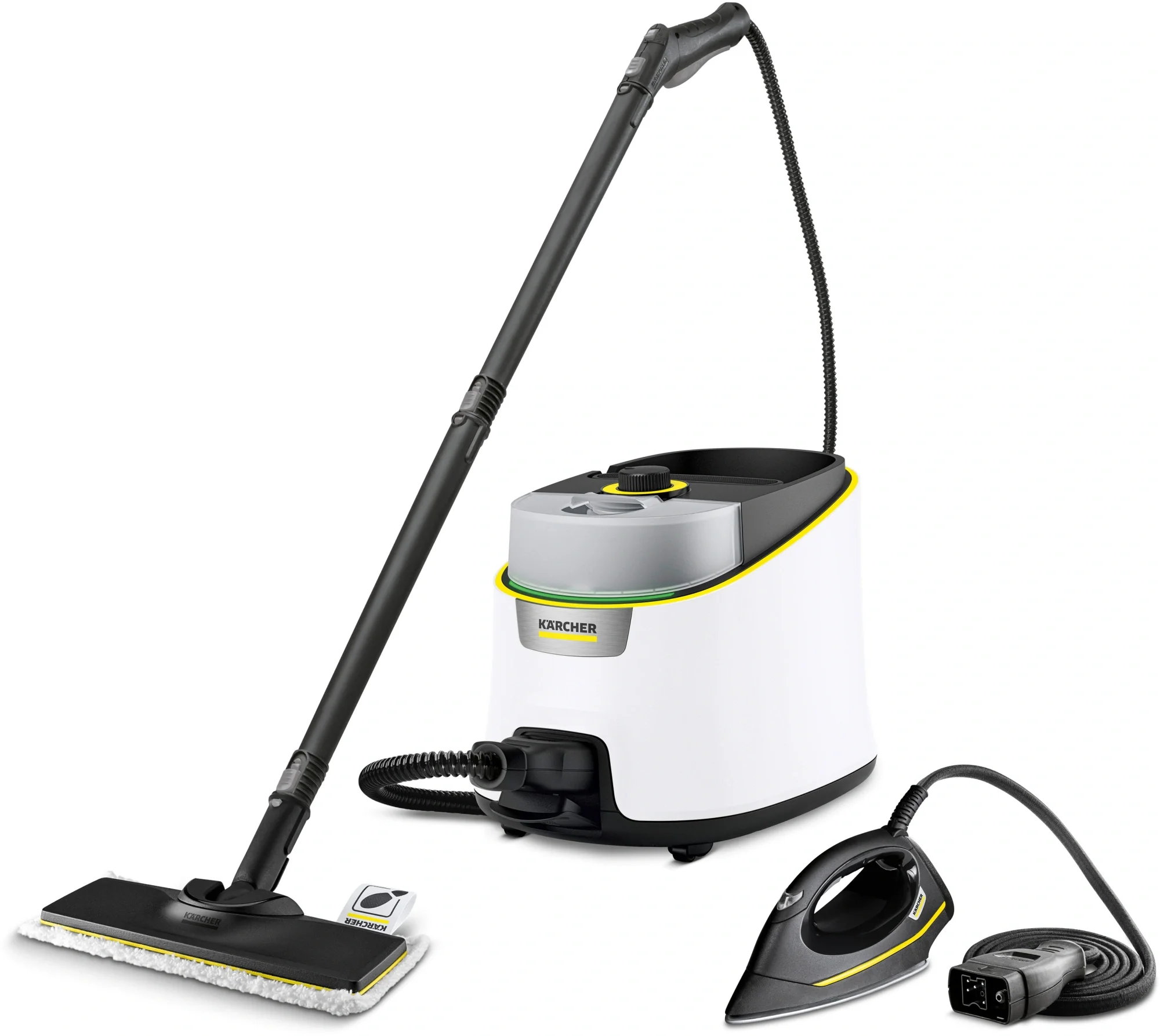 Пароочиститель Karcher SC 4 Deluxe Iron EasyFix, напольный, 2200 Вт, 1300 мл
