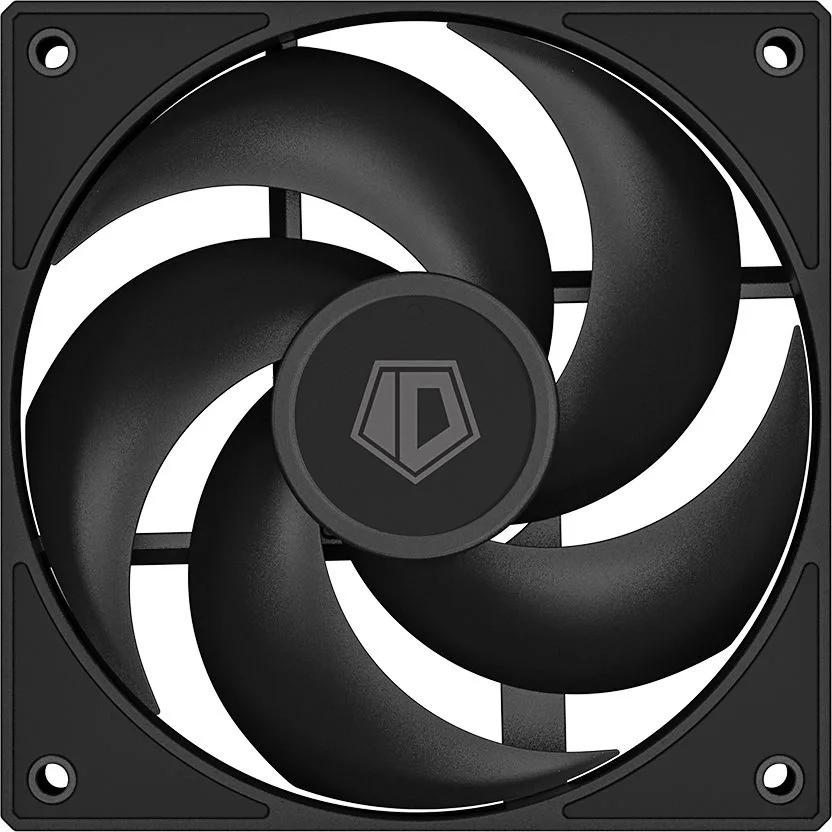Вентилятор ID-Cooling AS-140-K, 140мм, PWM, черный