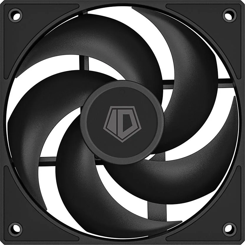 Вентилятор ID-Cooling AS-120-K, 120×120×25мм, PWM, 300-2000об/мин