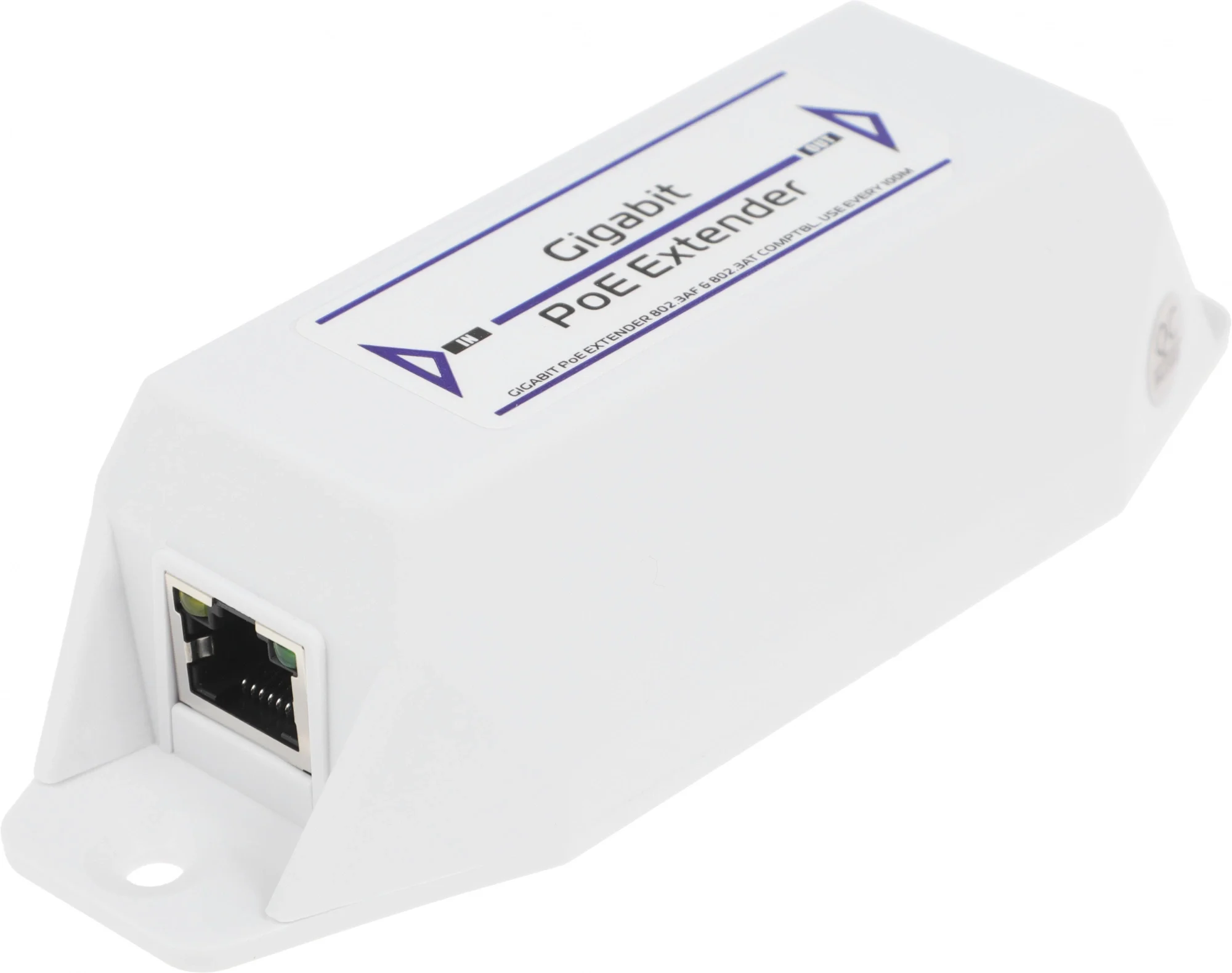 PoE-адаптер CUDY POE10, гигабитный PoE+ Extender, 802.3af/at, 30 Вт