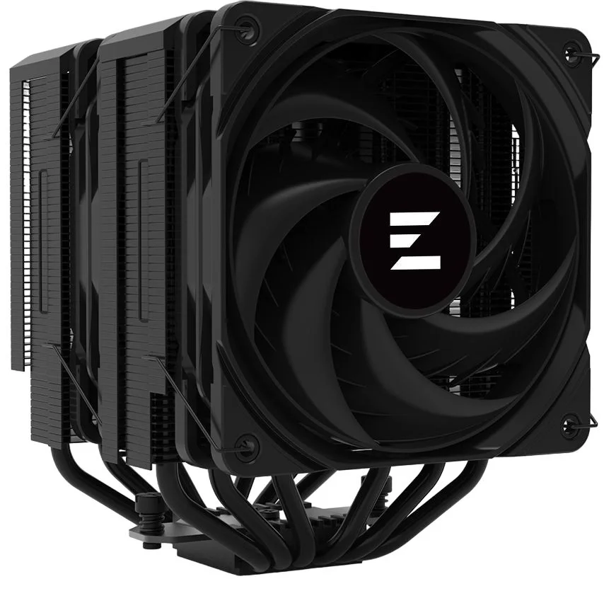 Кулер Zalman CNPS14X DUO BLACK, 2×120 мм, 6 тепловых трубок, 270 Вт
