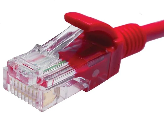 Патч-корд Suprlan 10-0152, UTP кат.5E, RJ-45–RJ-45, 1 м, LSZH, красный
