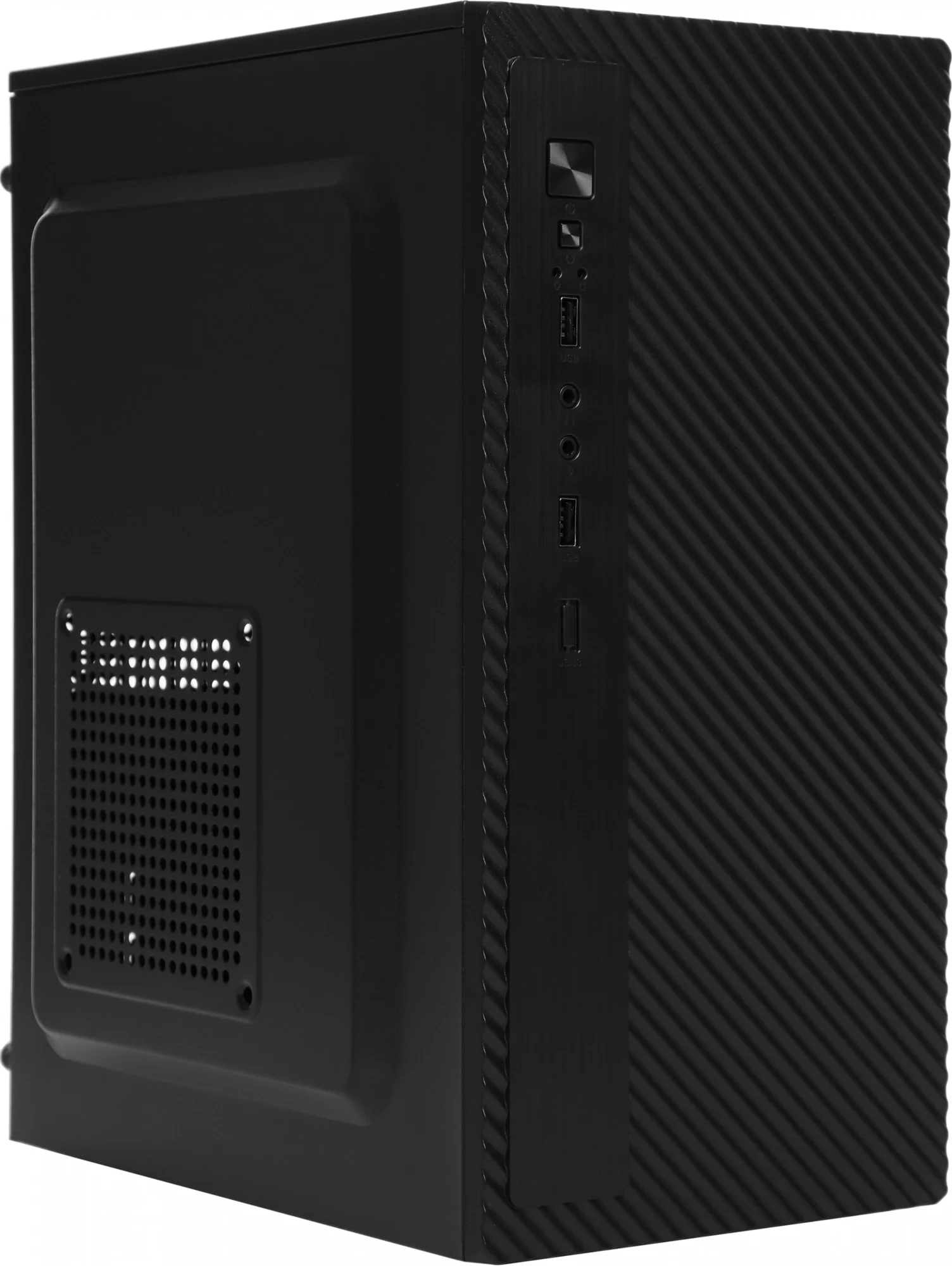 Корпус Accord ACC-2053B, mATX, без БП, черный