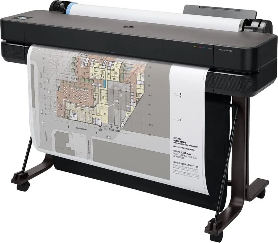 Плоттер HP Designjet T650, A1/24", 2400×1200 dpi, 1024 МБ, рулон/лист