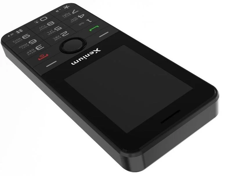 Мобильный телефон XENIUM X240 (CTX240BK/00), 2 SIM, 2.4" 320x240, GSM900/1800