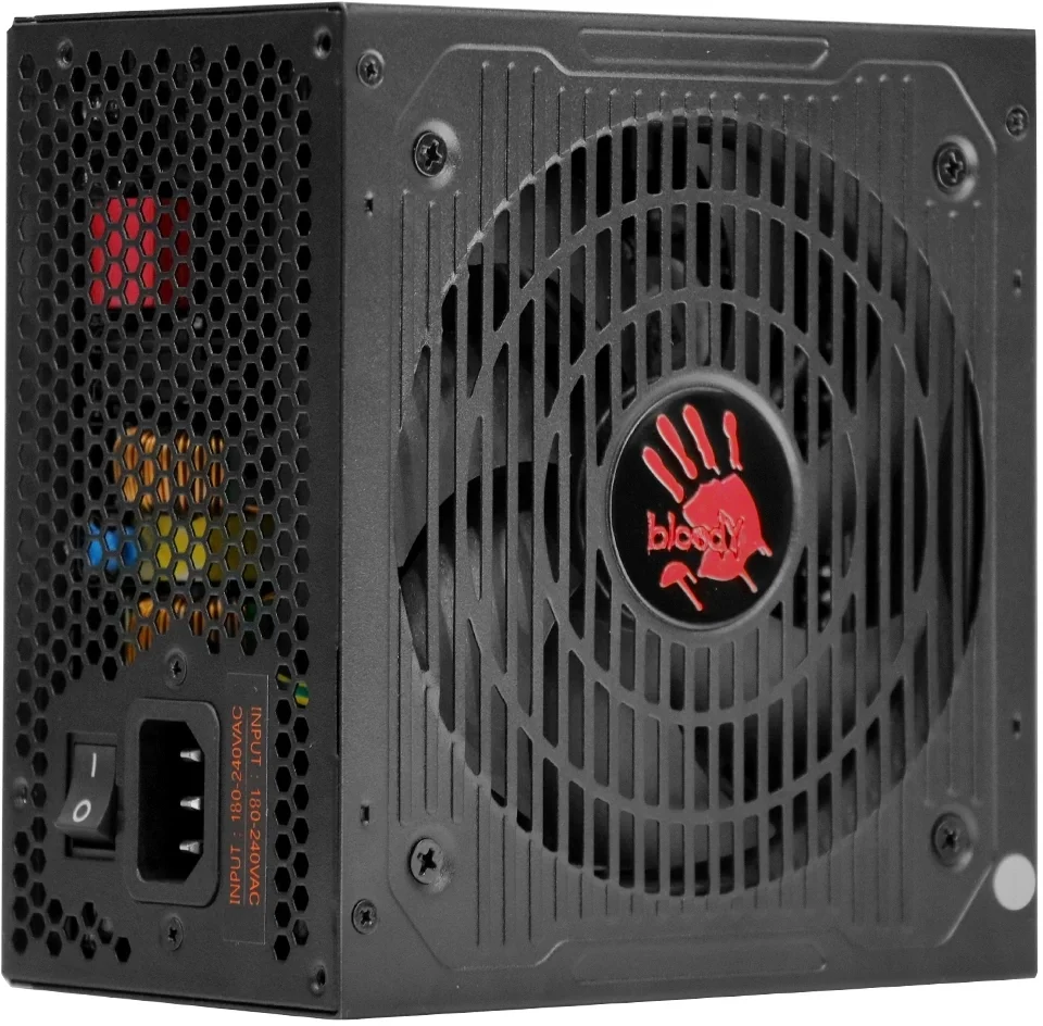 Блок питания A4Tech Bloody BD-PS750G-M, 750 Вт, ATX 2.31, 80 PLUS Gold, APFC