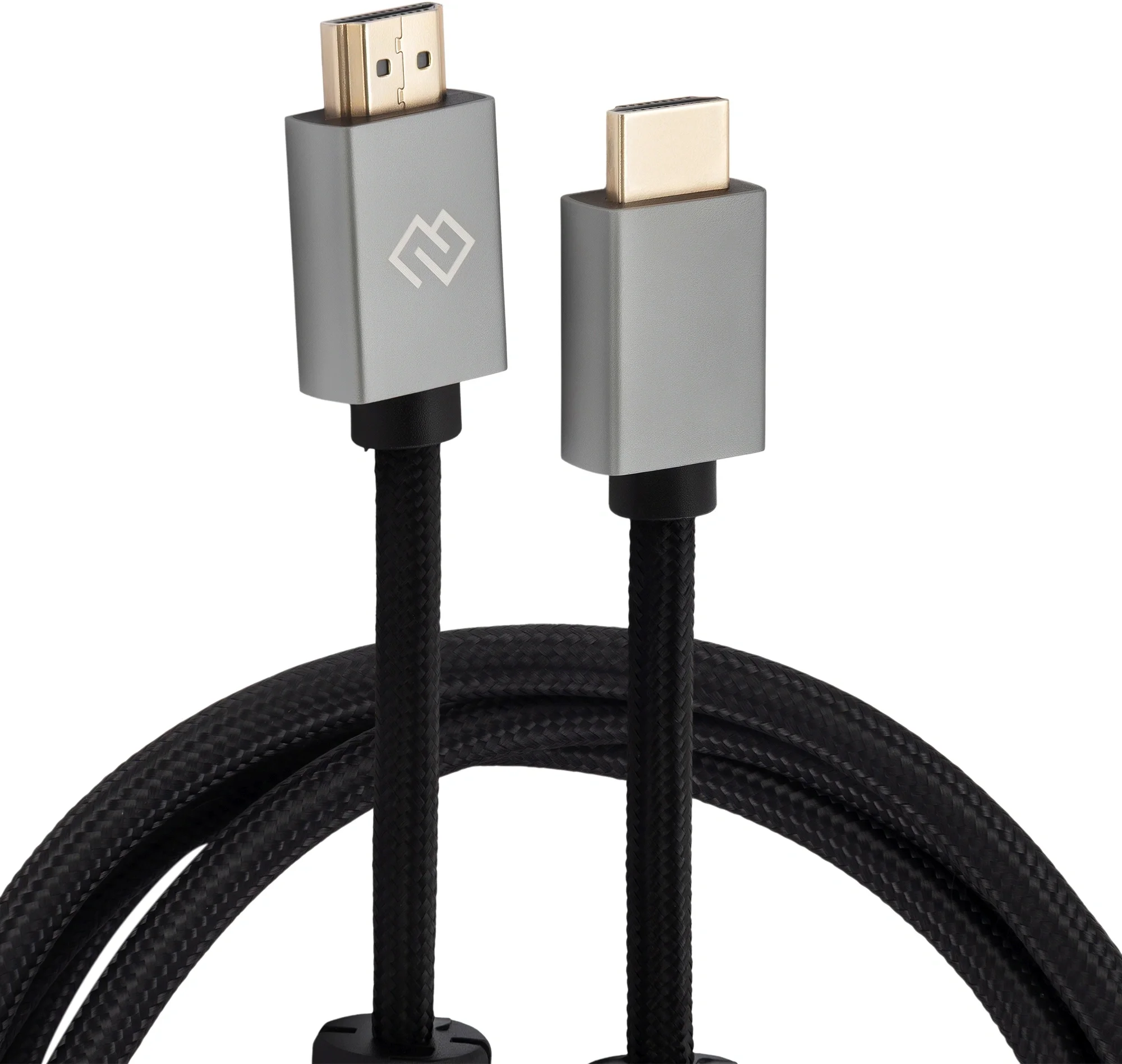 Кабель Digma D-HDMI-2FF-V2.0-1.5M, HDMI (m)–HDMI (m), 1.5 м, HDMI 2.0, 4K
