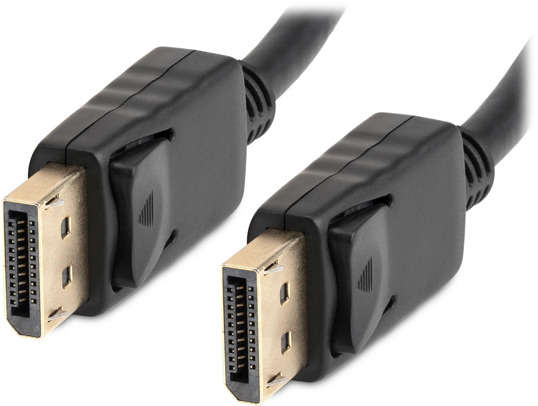 Кабель Buro BU-DP2.0-2M, DisplayPort 2.0 (m)–DisplayPort (m), 2 м, чёрный