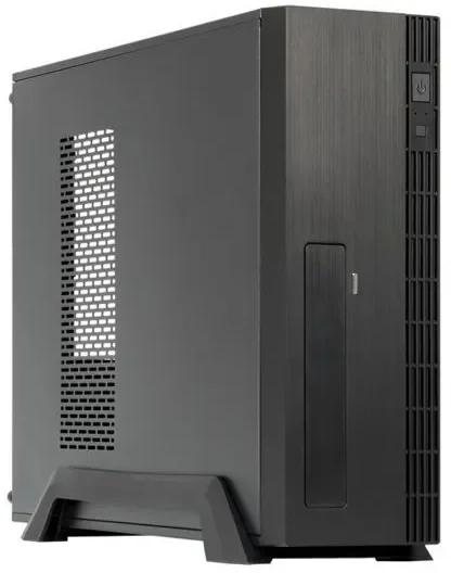 Корпус Chieftec UE-02B-OP, Mini Tower, mATX, SFX 250 Вт, 2×USB 3.0, черный
