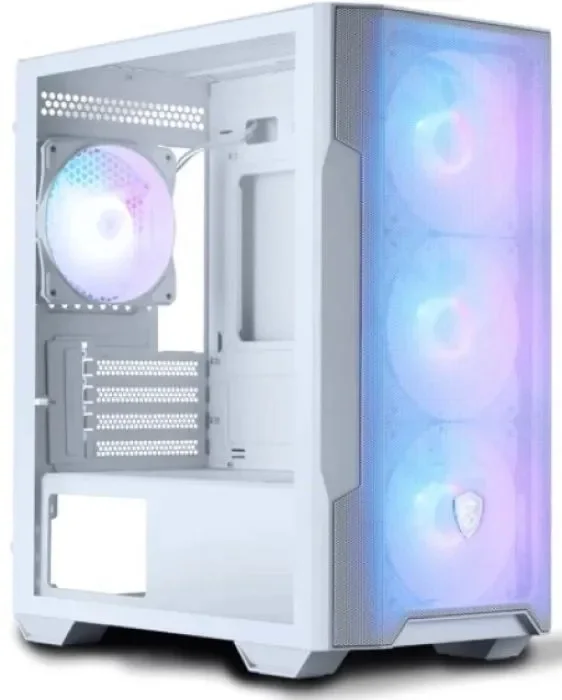 Корпус MSI MAG FORGE M100R WHITE, Micro Tower, mATX/Mini-ITX, без БП