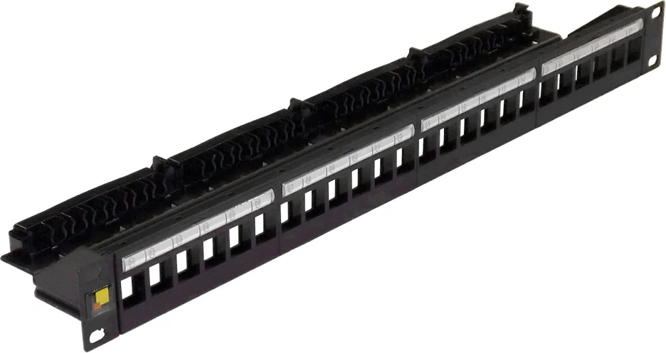 Патч-панель LANMASTER LAN-PPN24OK-UTP, 19", 24 порта, 1U, UTP