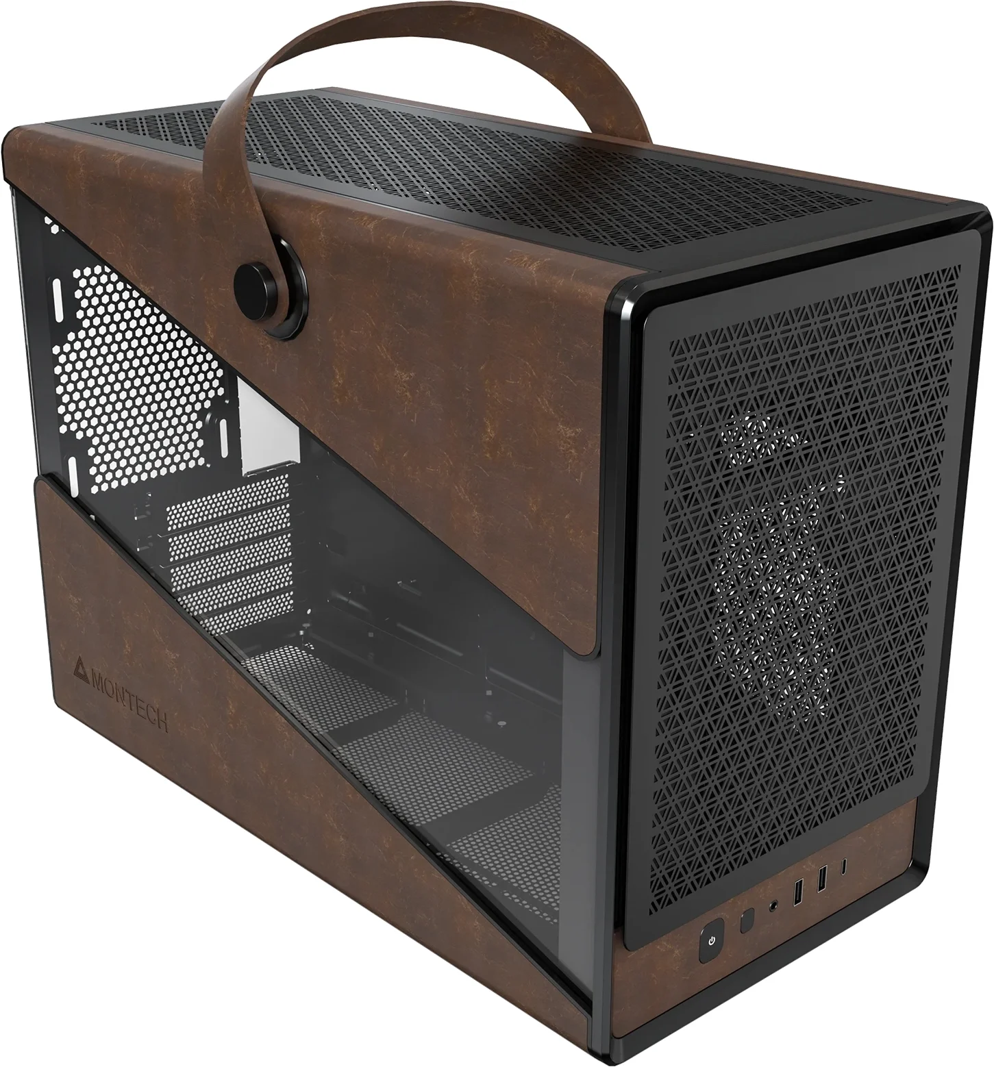 Корпус ПК Montech HERITAGE (B), mATX, чёрный