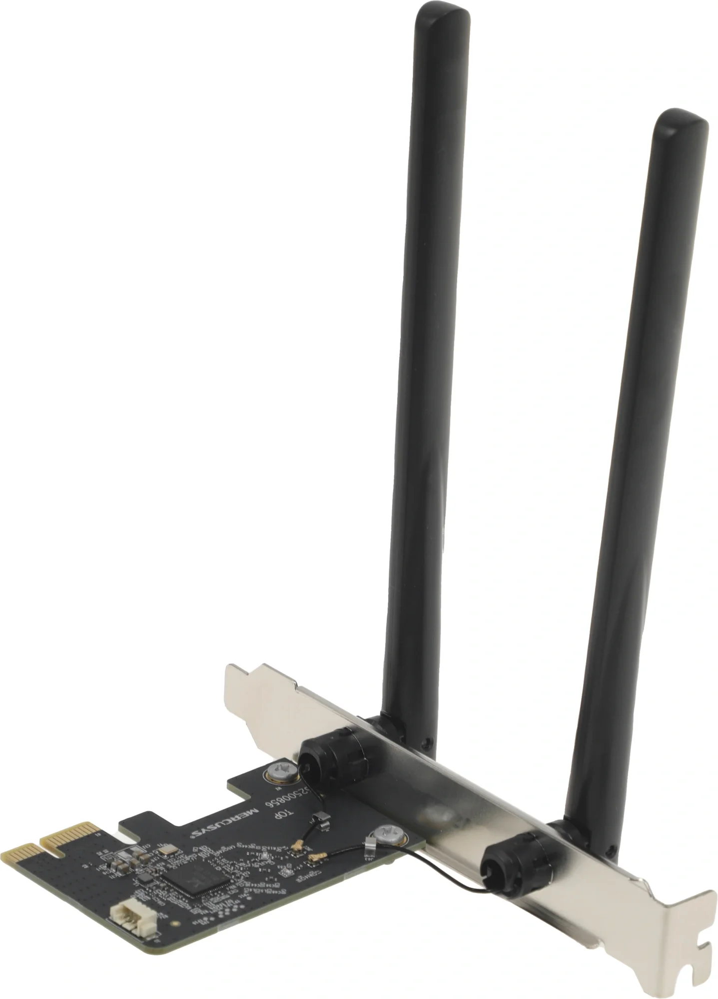 Сетевой адаптер Mercusys MA30E, Wi-Fi 5 AC1200, Bluetooth 5.0, PCI Express 1x, 2 внешние антенны