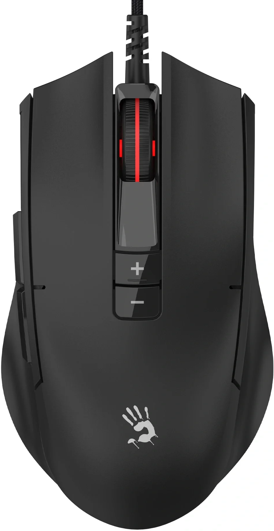 Мышь A4Tech Bloody ES8 Stone Black, оптическая, 6000 DPI, USB, 7 кнопок