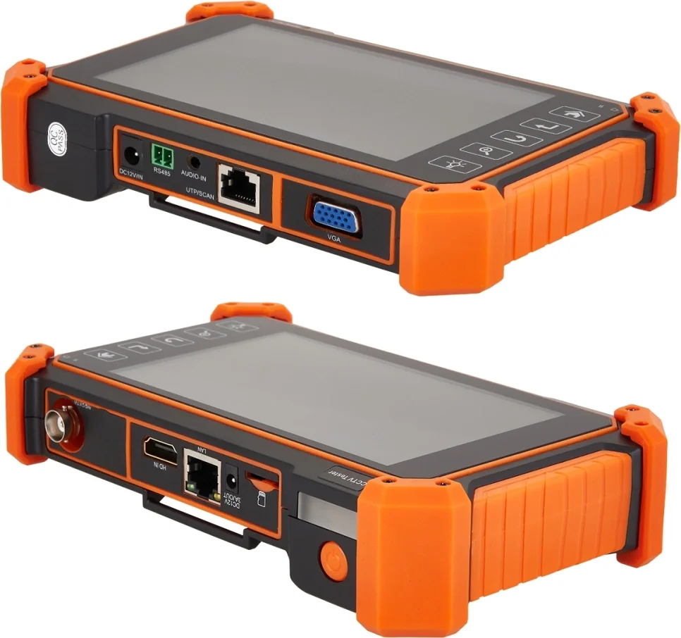 Тестер LANMASTER LAN-TST-CCTV-500-IP, сенсорный дисплей 5.4", BNC/RJ45