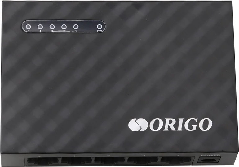 Коммутатор ORIGO OS2105/A2A, неуправляемый, 5×1GbE