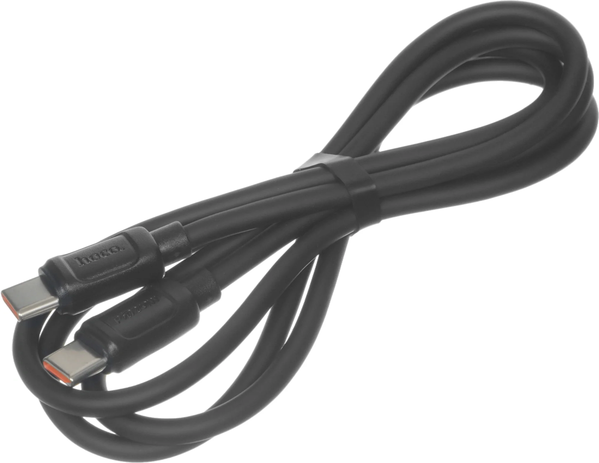 Кабель Hoco X115 52018, USB-C — USB-C, 1м, 240Вт, черный