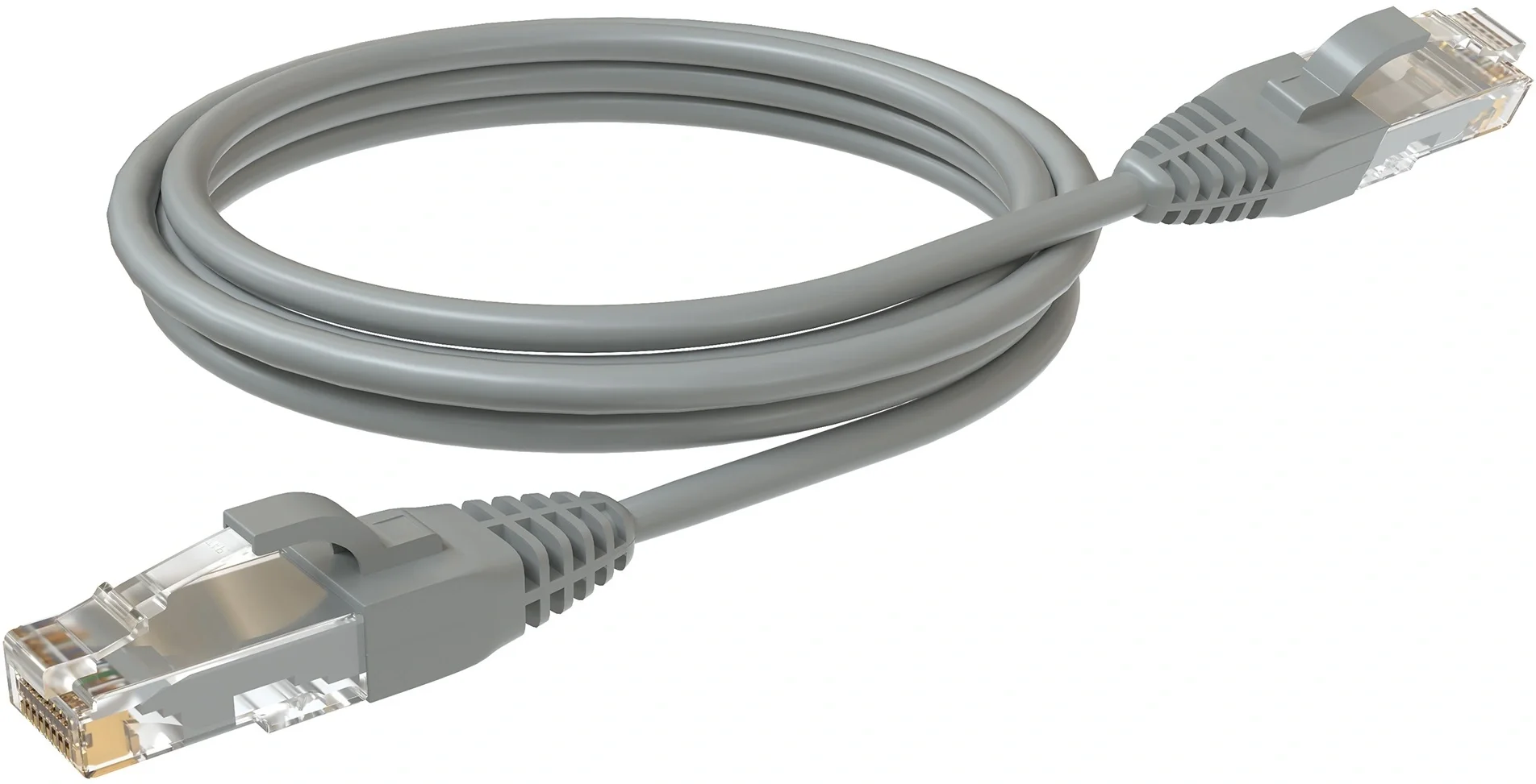 Патч-корд Sysmatrix PC 4545.5EU26.3LSZHGY, U/UTP, кат.5E, RJ-45–RJ-45, 3 м, LSZH