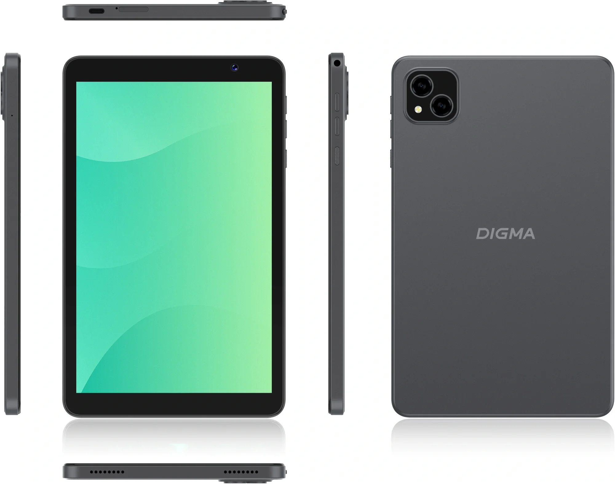 Планшет Digma DA6B8P02, 8", IPS, 3/32ГБ, 4G, Android 15 Go