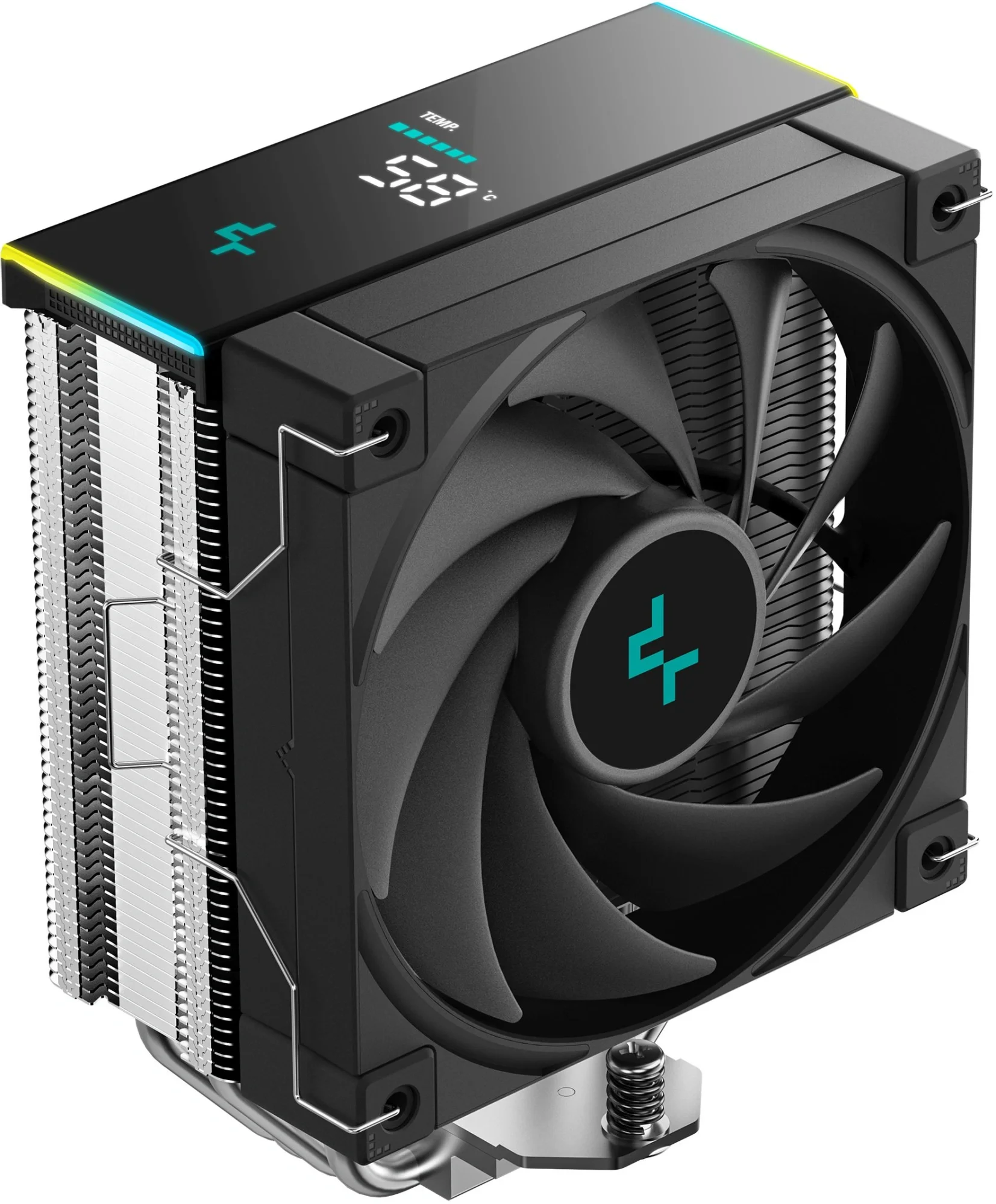 Кулер для процессора Deepcool AK400 DIGITAL SE R-AK400-BKADMN-GJD, 220 Вт, 120 мм, 500–1850 об/мин