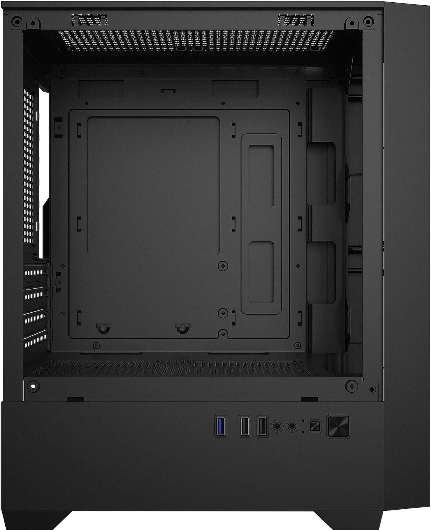Корпус ПК Bloody CC-123-BK, Mini Tower, mATX, без БП, чёрный