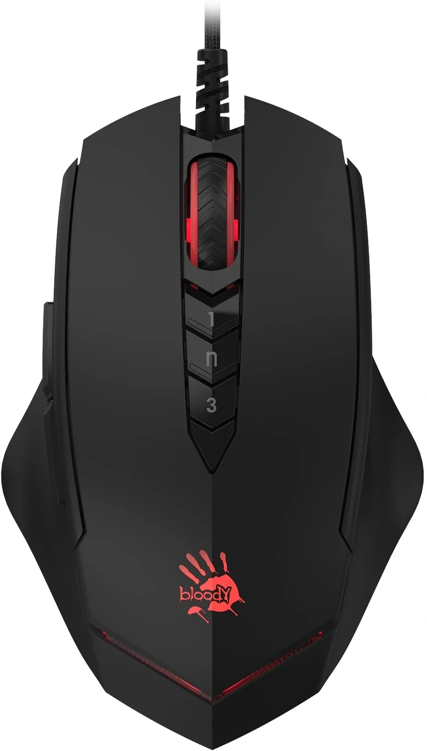 Мышь A4Tech V8, проводная, оптическая, 3200dpi, USB