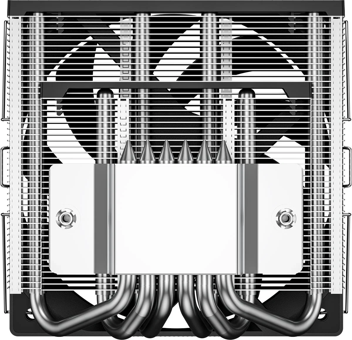 Кулер PcCooler RC600-67, Low Profile, 120мм, 6 трубок, PWM