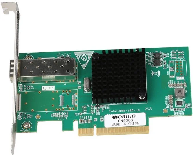 Сетевой адаптер ORIGO ON400S/A1A, PCI-E x8, 1x10GBase-X SFP+