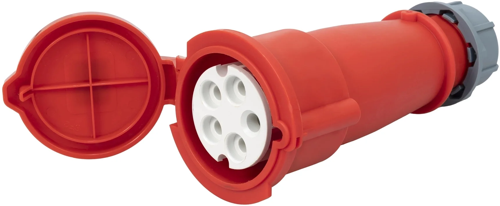 Блок PDU Powercom PDU-32AVMS24-18C3-6C9-3P, 24×розетки, 32А, 3-фазный, с мониторингом