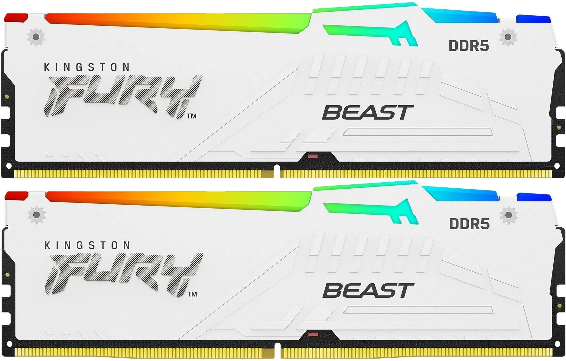 Память DDR5 Kingston KF560C30BWEAK2-64, 2×32ГБ, 6000МГц, CL30, RGB
