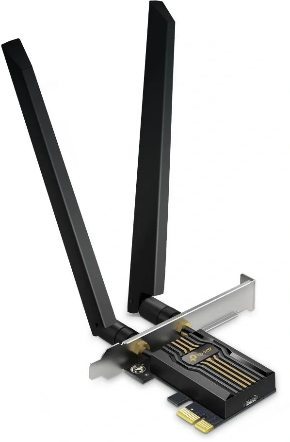 Сетевой адаптер TP-LINK Archer TBE552E, PCI Express, Wi-Fi 7 BE9300, Bluetooth 5.4