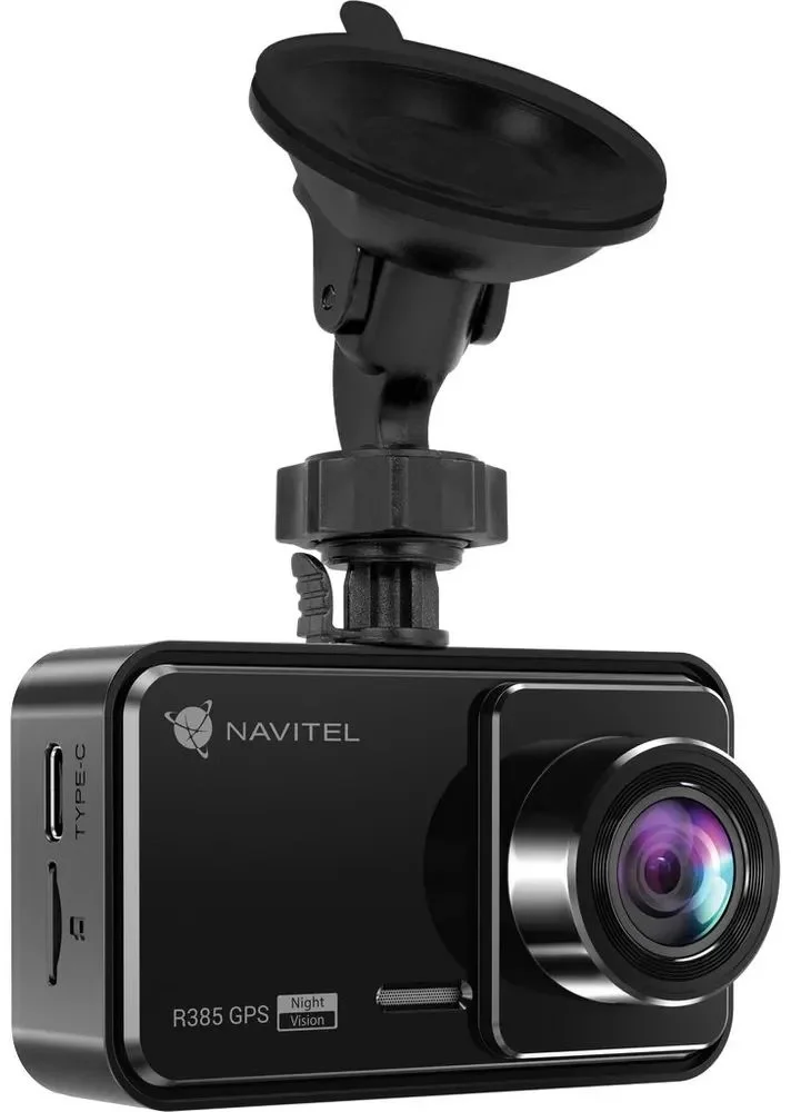 Видеорегистратор NAVITEL R385 GPS, 1440p, угол 140°, GPS