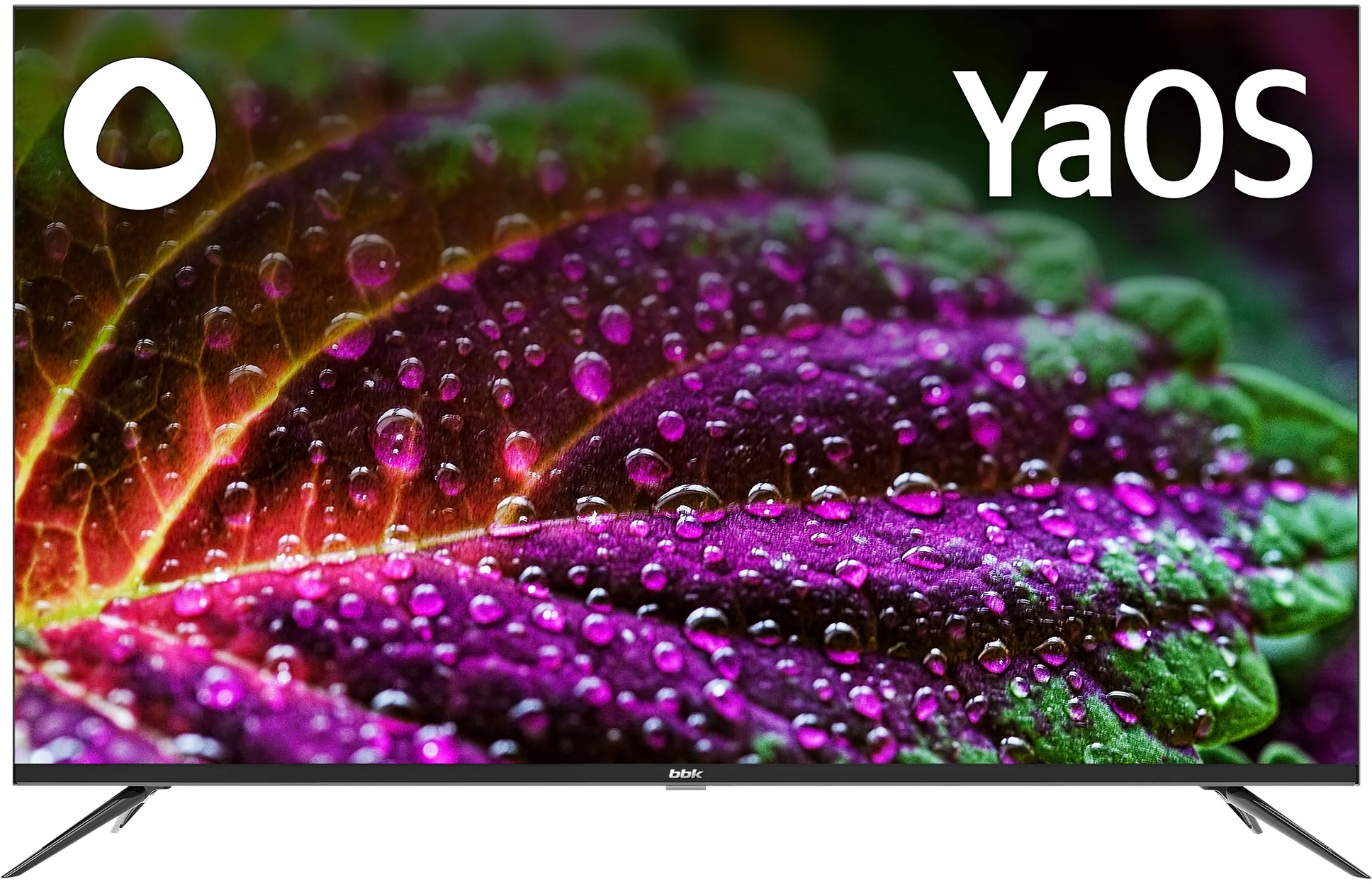 Телевизор BBK 50LED-9212/UTS2C (B), 50", QLED, 4K, Smart TV