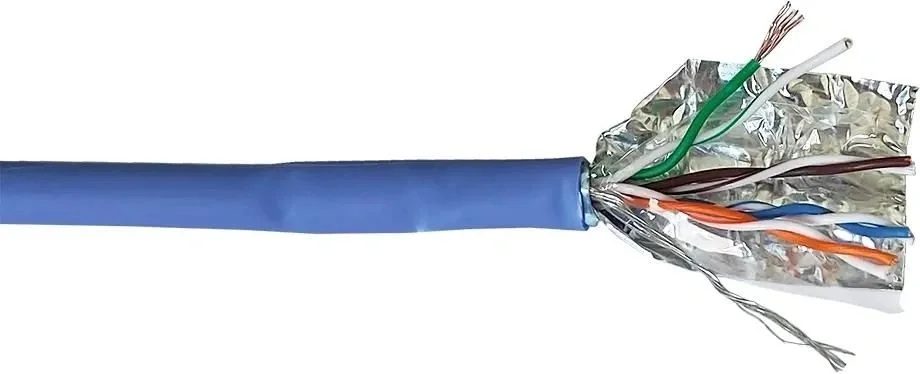 Кабель LANMASTER LAN-5EUTP-PT-LSZH-BL, U/UTP кат.5E, 4 пары 24AWG, LSZH, 305 м