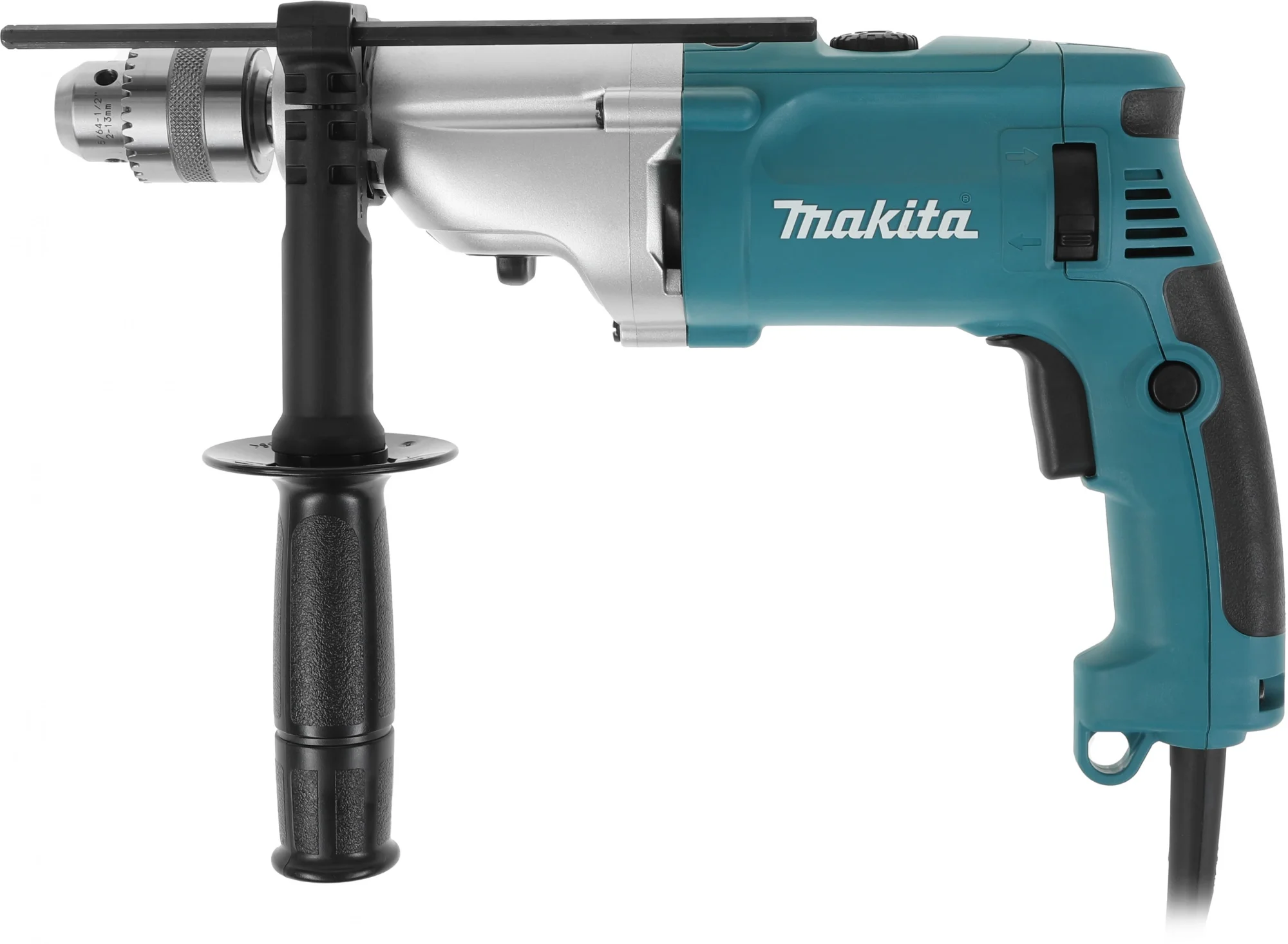 Makita HP2070 Дрель ударная [HP2070] {1010Вт,ЗВП-13мм,0-1200\2900об\м,2.4кг,чем,мет редуктор}