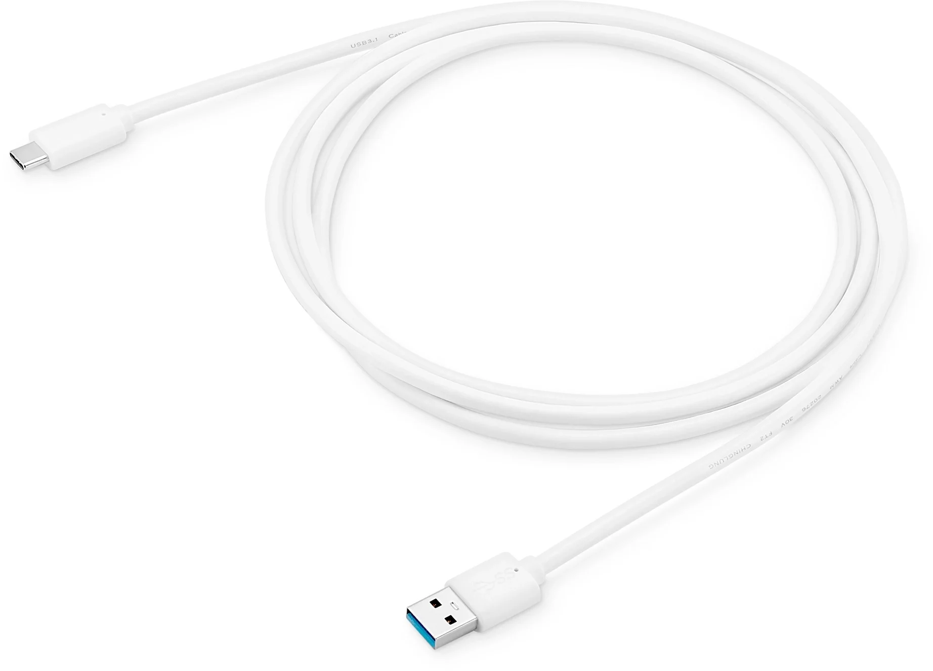 Кабель Buro bu-usb3.2-ac-1mw, USB Type-C (m)-USB (m), 1м, 3А