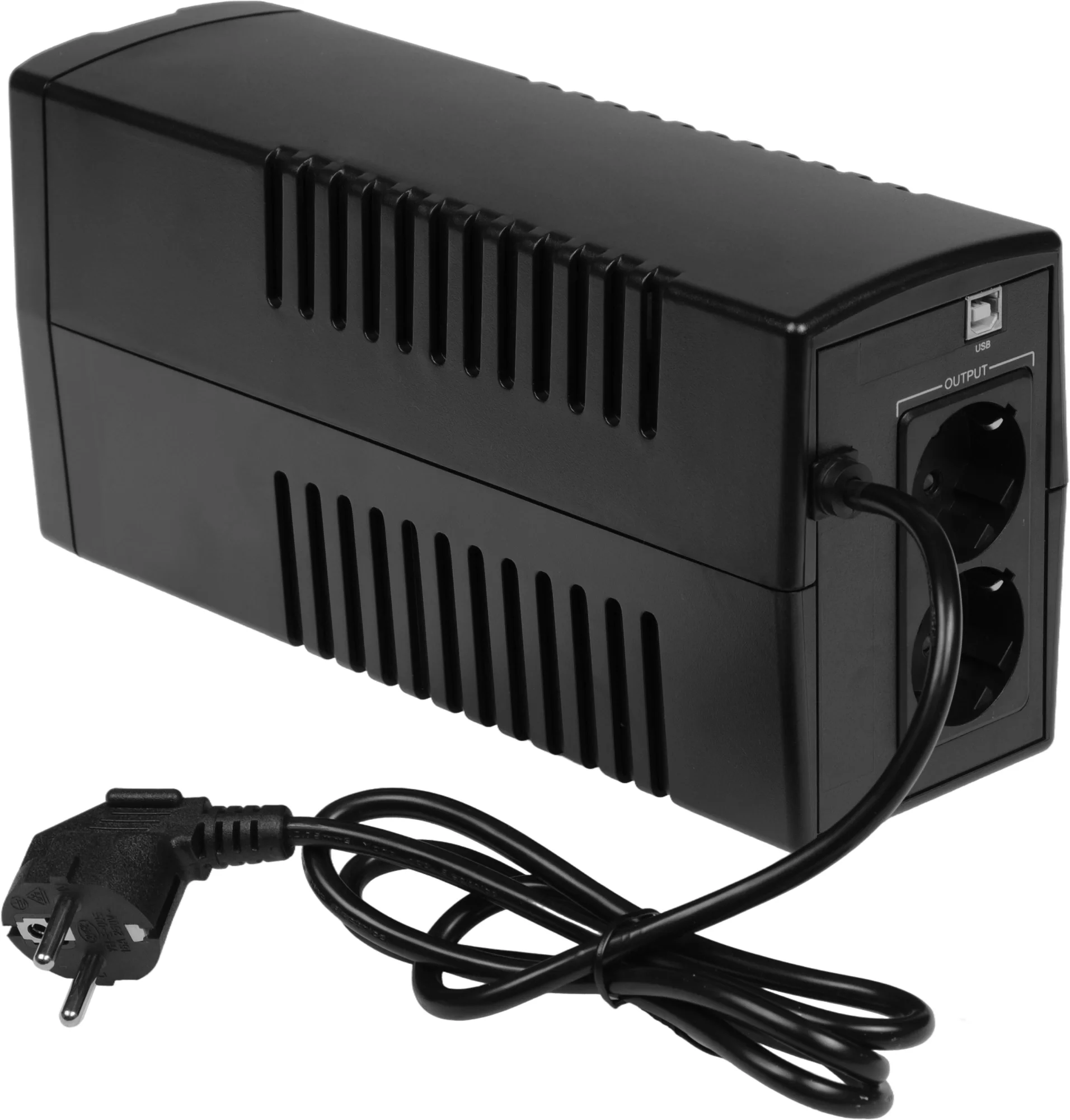 ИБП Импульс ЮНИОР СМАРТ 600, 600 ВА/360 Вт, line-interactive, USB, 2×Schuko