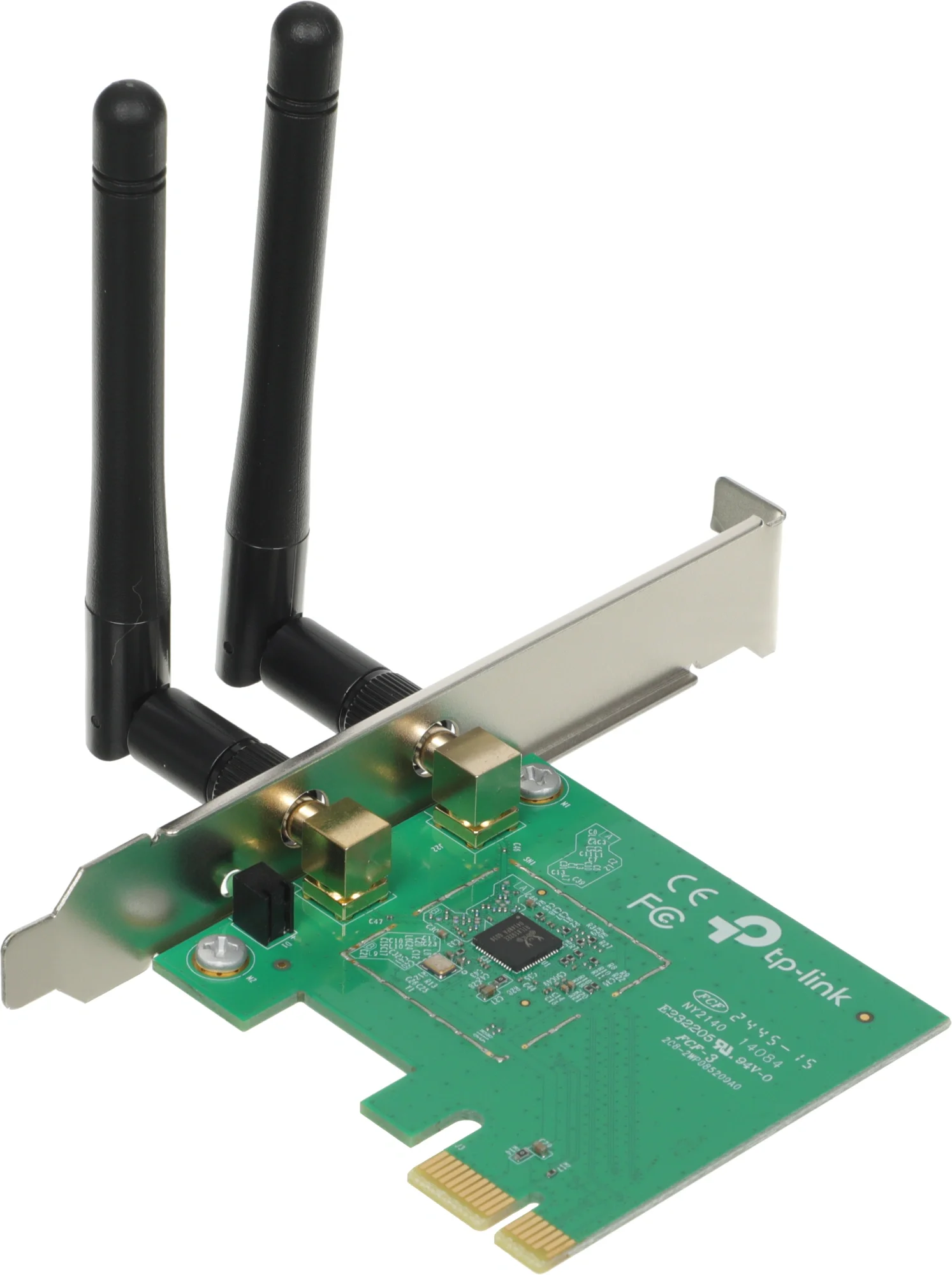 Сетевой адаптер TP-Link TL-WN881ND, Wi-Fi 4 N300, PCI Express, 2 антенны