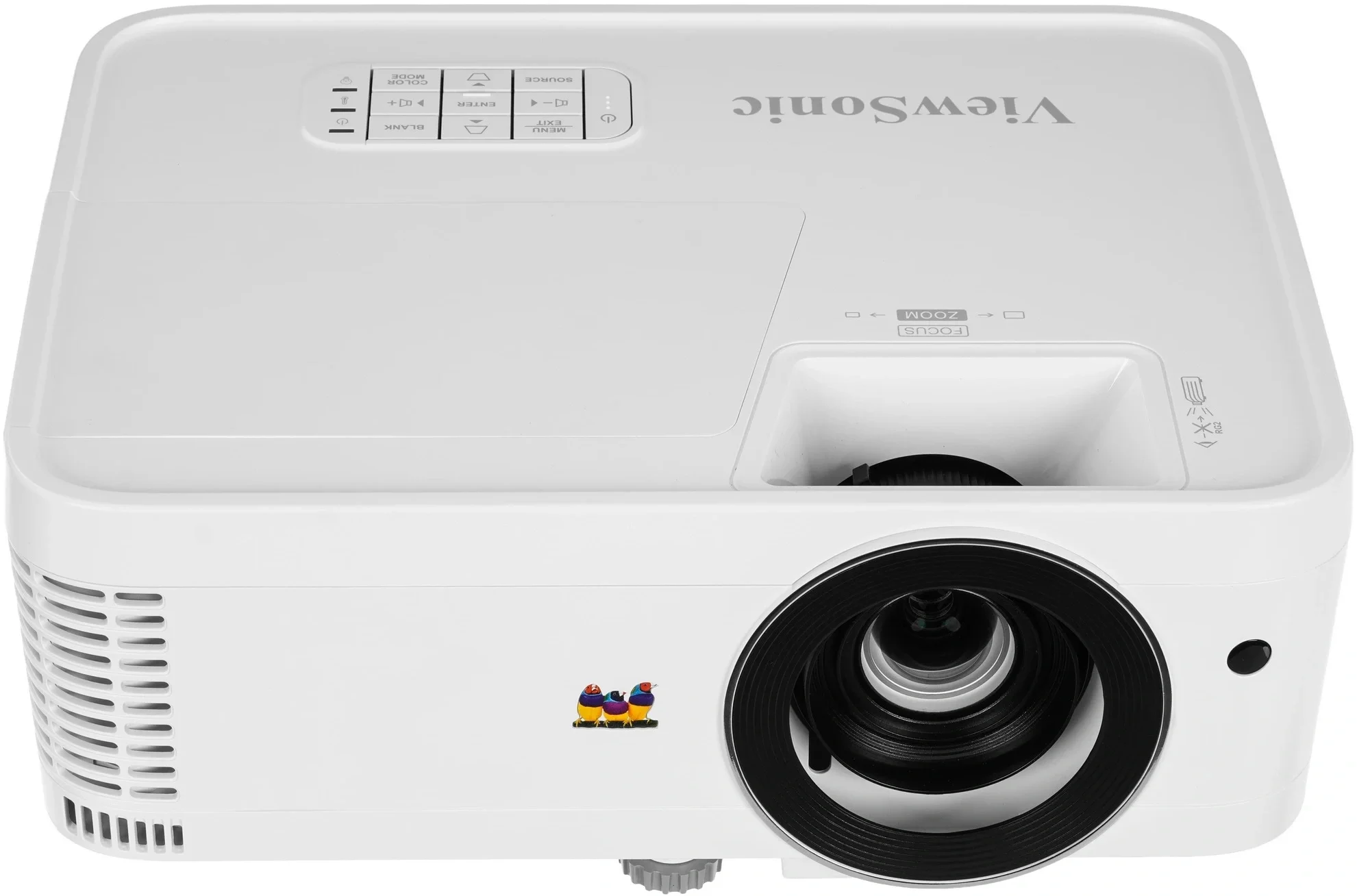 Проектор ViewSonic PX700HDH, DLP, 1920×1080, 3700 лм, 2×HDMI