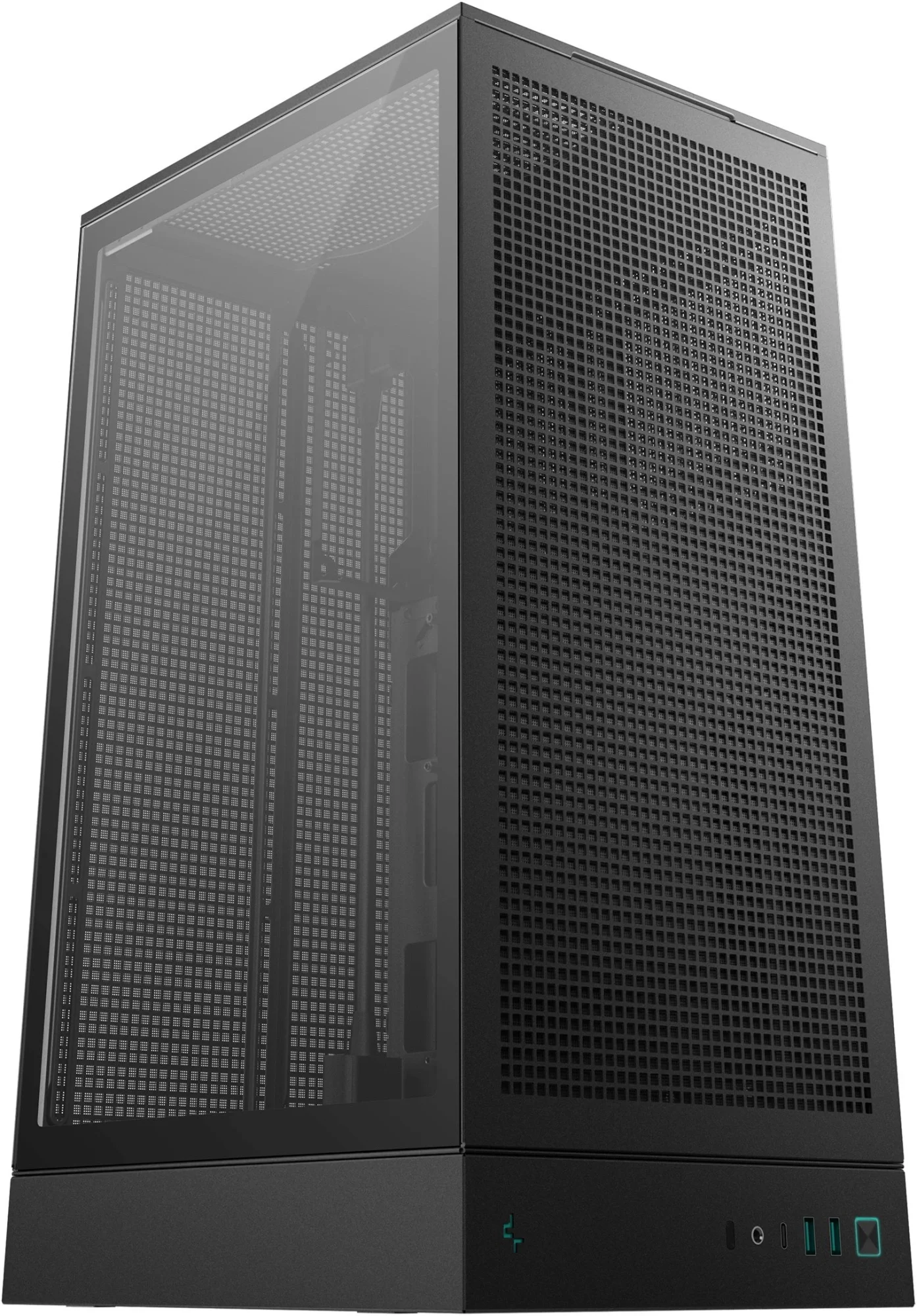 Корпус DeepCool CH270, Mini Tower, mATX/Mini-ITX, без БП, черный