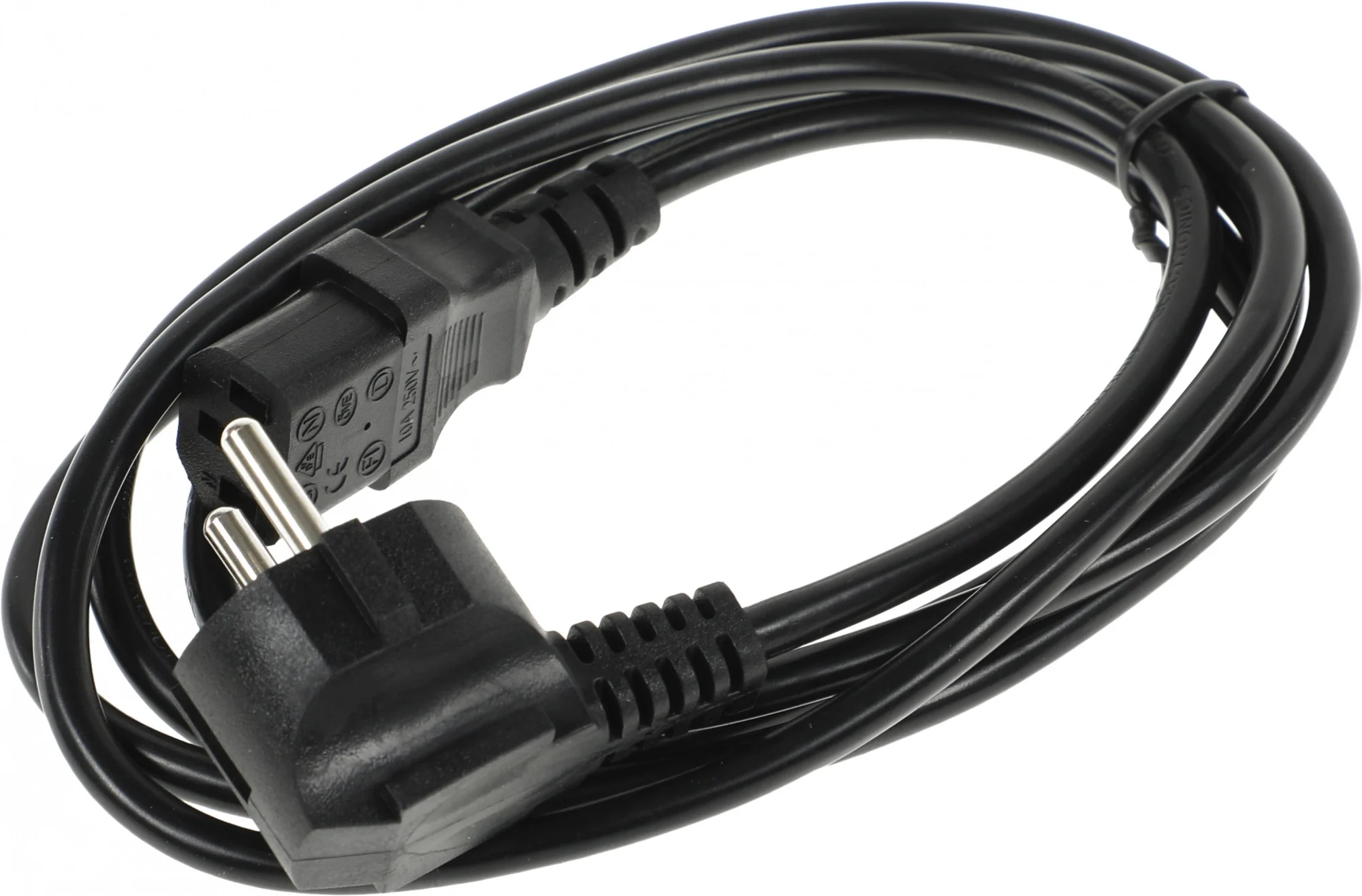 Кабель AdAC IEC C13 IEC 320 1.8м черный