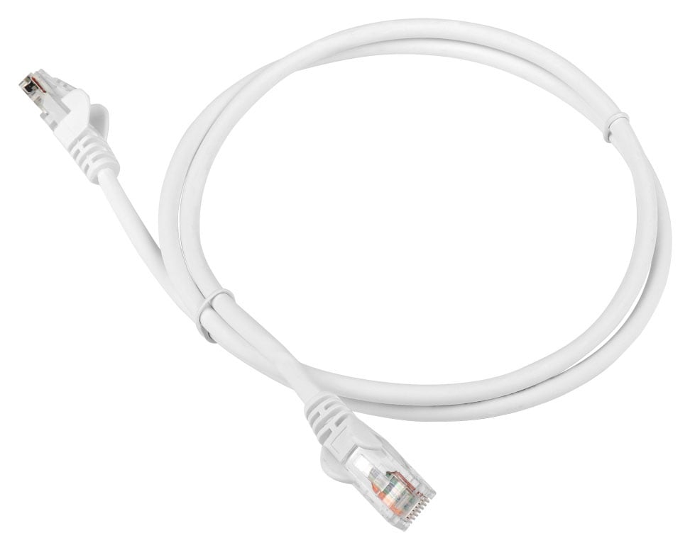 Патч-корд Lanmaster LAN-PC45/U5E-0.5-WH, Cat.5e, UTP, 0.5м, LSZH, белый